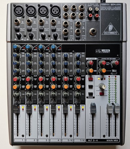 Behringer mixer xenyx 1204 usb - mixer,
