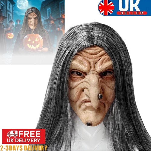 Halloween witch mask - witch,