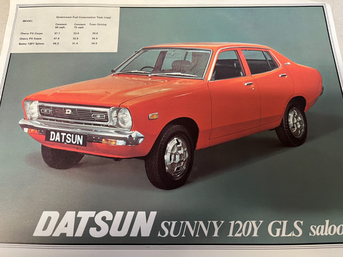 Datsun sunny 120y - sunny, saloon