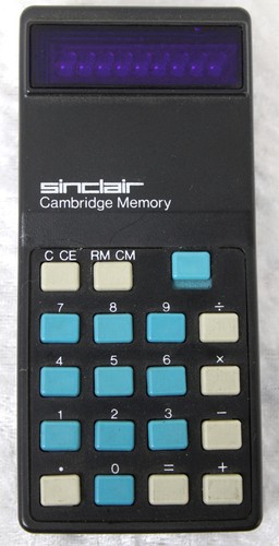Sinclair cambridge memory - cambridge,
