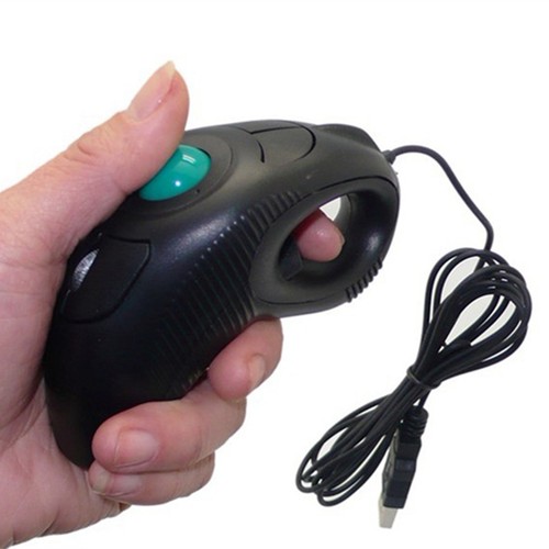 Wired mouse handheld trackball - mouse,