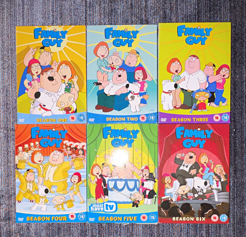Family guy seasons dvd - 1-6,