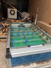 Vintage Foosball Football Table Machine Glass Top Commercial Amusement Arcade