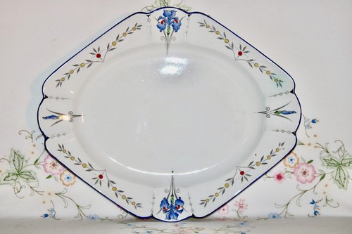 Five platters art deco shelley - platters,