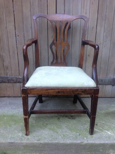 Antique mahogany carved - mahogany,
