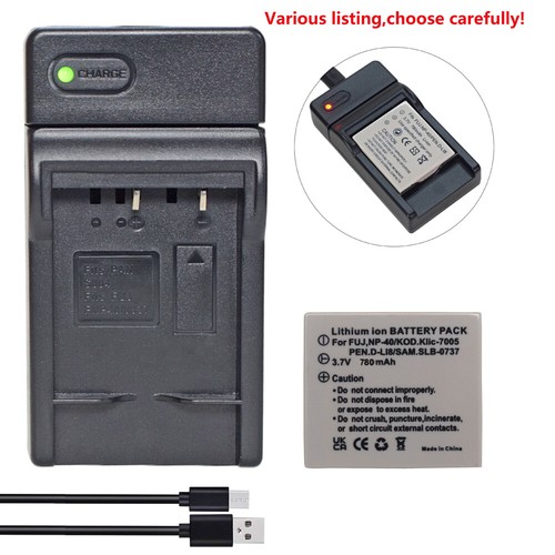 Battery charger for pentax - battery,