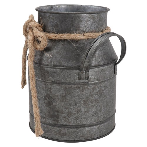 Milk pitcher old tall can - milk,