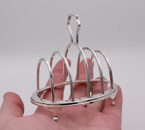 Sterling silver toast rack - sterling,