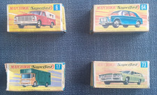 Matchbox Superfast Model Vehicles - Vintage - Boxed