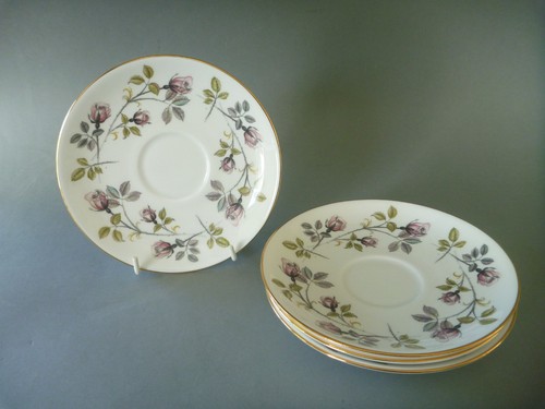 Tuscan dawn rose 1 - tuscan, saucer