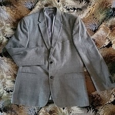 Mens Tweed Jacket Blazer 44”