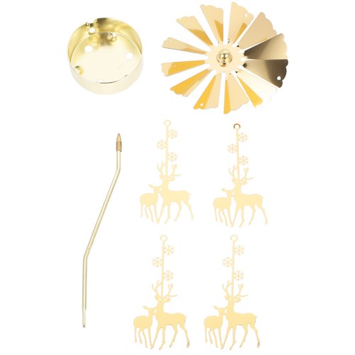 Iron elk revolving candlestick - elk,