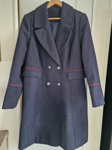 Women blue coat - women's, size