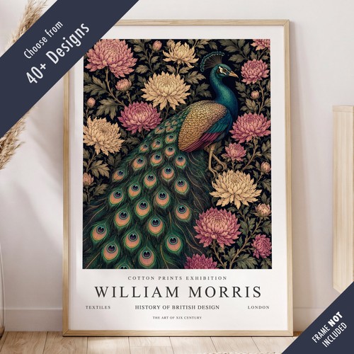 William morris inspired print - inspired,