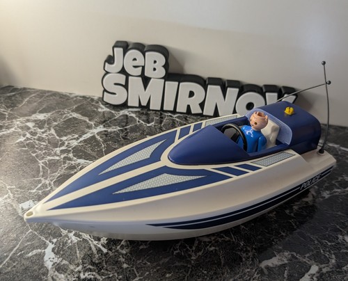 Playmobil police speed boat