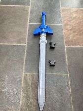 The Legend of Zelda Master Sword made with genuine LEGO parts