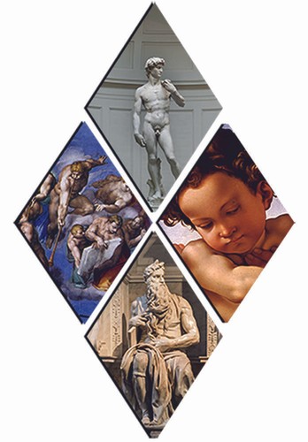 Michelangelo canvas print - michelangelo,
