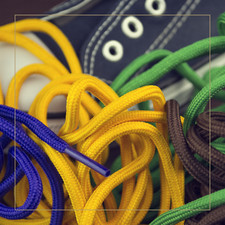 Shoe string Round Cord Boot