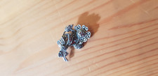 Vintage Marcasite Silver Tone