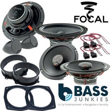Audi TT MK2-8" Focal Front Door & 6.5" Rear Side Car Speaker Upgrade Fitting Kit