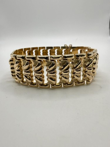 18ct large ornate - 18ct,