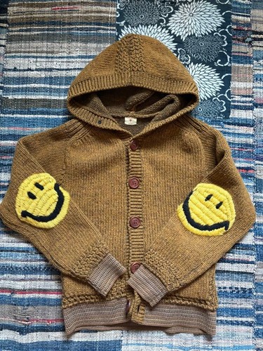 Kapital men hood brown knit - hood,
