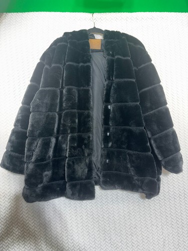 Bearpaw black faux fur hooded - bearpaw,
