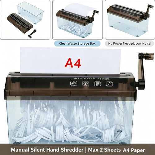 Manual cross cut hand paper - cut,