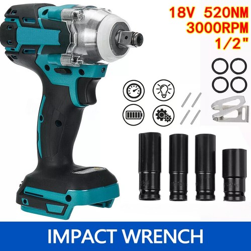 Cordless impact wrench - 1/2",