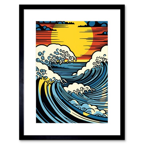 Great waves comic book - waves,