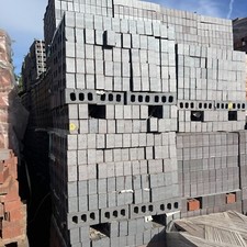 Blue Brindle 65mm Perforated