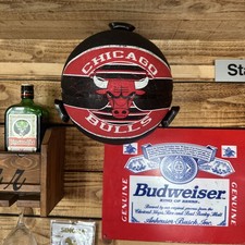 Chicago Bulls Basketball With Wall Grip