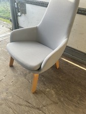 Light Grey Lounge arm Chair 