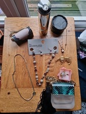 Job Lot Costume Jewelery Perfume Bottles Inc M&S Swarovski Bundle