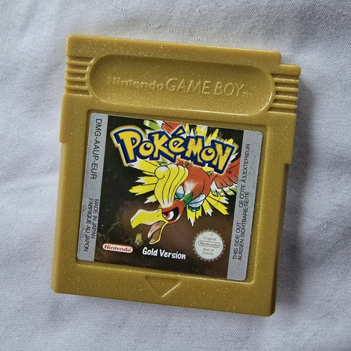 Nintendo pokémon gold version - nintendo,