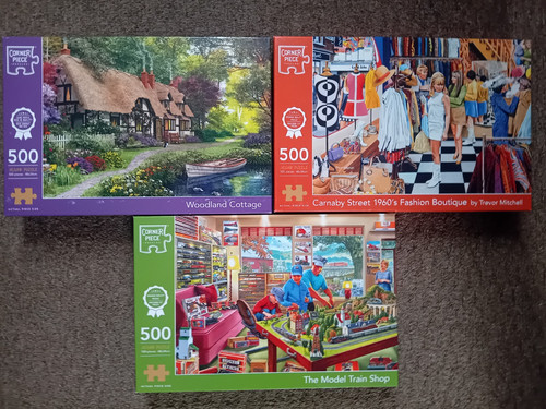 Corner piece jigsaw - corner, bundle