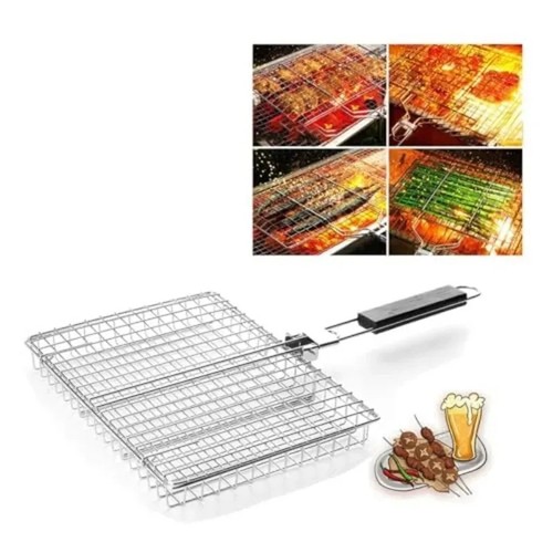 Portable metal folding grill - metal,