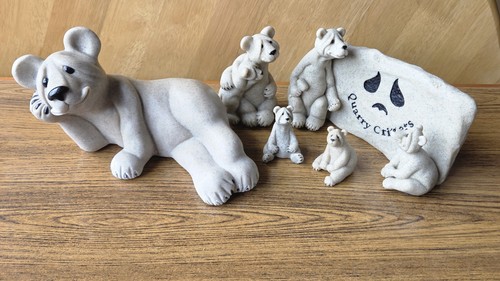 Vintage quarry critters bears - vintage,