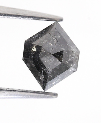 1.33ct antique hexagon cut