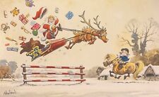 Charity Thelwell Christmas Card ~ The Jumper ~ Funny Horses ~Single Card #E