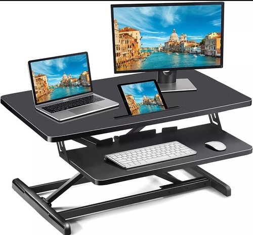 Standing desk converter - standing,