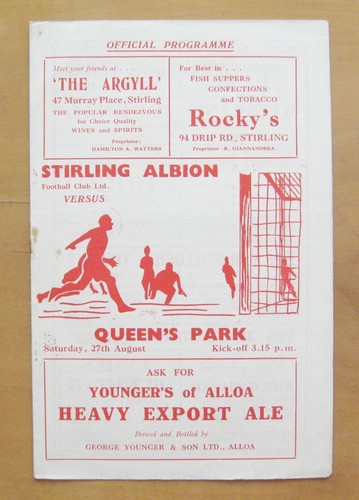Stirling albion queens park - v,