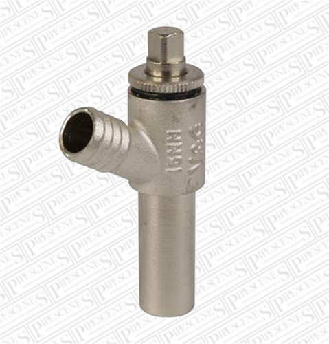 15mm drain off cock - 15mm, a