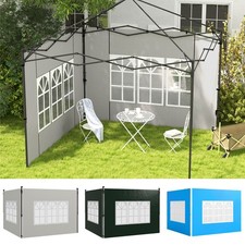 Gazebo Side Panels for 3x3(m) or 3x6m Gazebo Canopy, 2 Pack