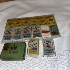 Vintage Empty Cigarette Packets park drive / woodbine/ navy cut 