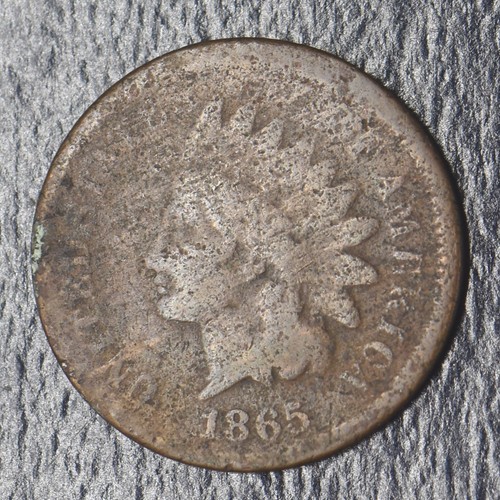 1865 indian head cent - 1865,