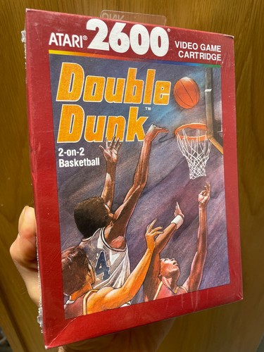 Atari 2600 double dunk game - atari,