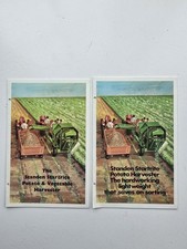 STANDEN STARTRITE POTATO HARVESTER SALES BROCHURE X 2