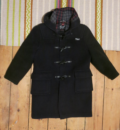 Gloverall duffle coat navy age - duffle,