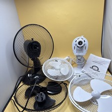 3 XSignature Fans 2x Desk 1 X Clip On ‼️READ DETAILS,